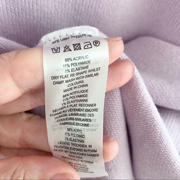 NWT FRENCH CONNECTION Babysoft Turtle Neck Sweater - Picture 7 of 8